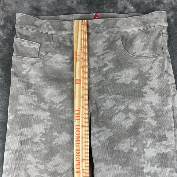 Spanx Jeggings Grey Camo Prink Skinny Pull On Size l Large - Picture 6 of 8